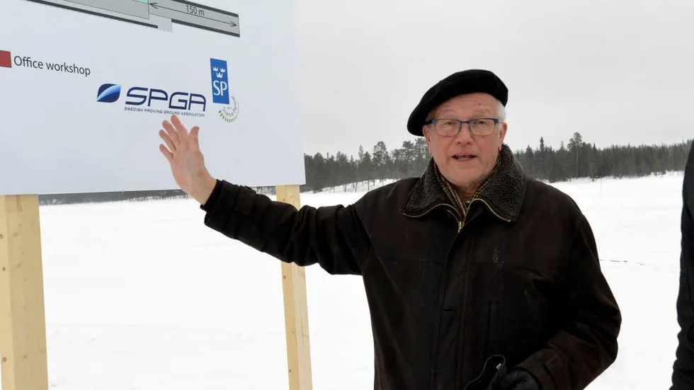 Vil inte betala. Sture Lestander som är ordförande för SPGA tycker inte att biltestbolagen ska behöva betala för sig. "Det går inte påvisa att vår verksamhet medför någon skada, och då menar vi att vi inte heller har något att betala för." (Arkivbild)