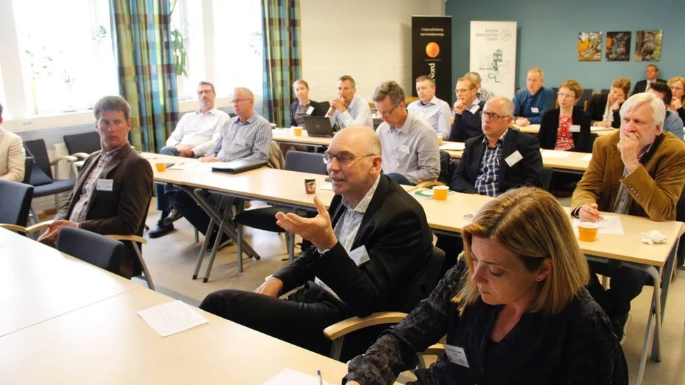 Möte. Kunniga i skogsbranschen möttes för att delta i en workshop kring  SP-ETC:s investering med 13 miljoner kronor i en ny pilotanläggningar i syfte att ta fram ett nytt miljövänligt biobränsle.