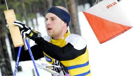 FAVORITSEGER Kvarnsvedens Tomas Löfgren stod pall för trycket och vann SM-guld i herrarnas masstart.
Foto: ANDREAS WÄLITALO