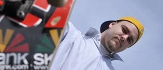Andreas gjorde skatefilm i Barca