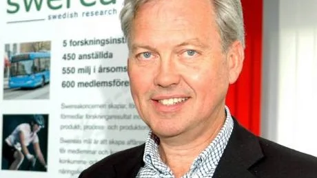 VD. Hans Hansson har varit VD för forskningsföretaget Swerea Sicomp sedan 1993.
Foto: Jonas Hansson
