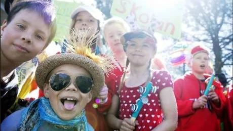 NOMINERADE. En av de mest synliga saker som Kulturskolan anordnar i luleå är den årliga karnevalen med barn från Luleås skolor.
