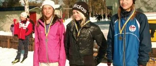 Skolexempel på skidåkning i Sävast