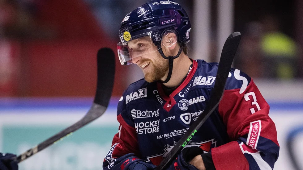 Linus Hultström gjorde mål.