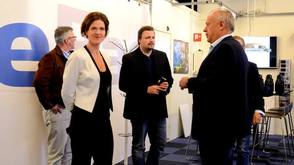 Möte. Senaste i september förra året mötte Partab-grundaren Nils Lundholm den moderata partiledaren  Anna Kinberg Batra i Kalix.