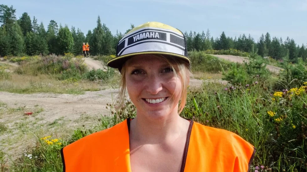 Ledare. Madelen Appelgren, NMS Boden, var en av totalt 15 funtionärer.