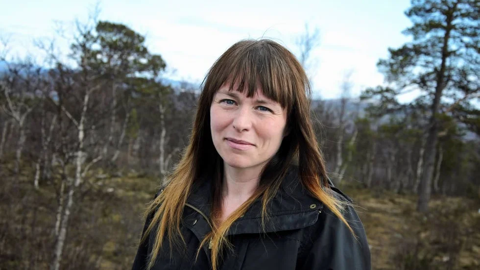 Nina Eliasson, projektledare för mark och exploatering på LKAB