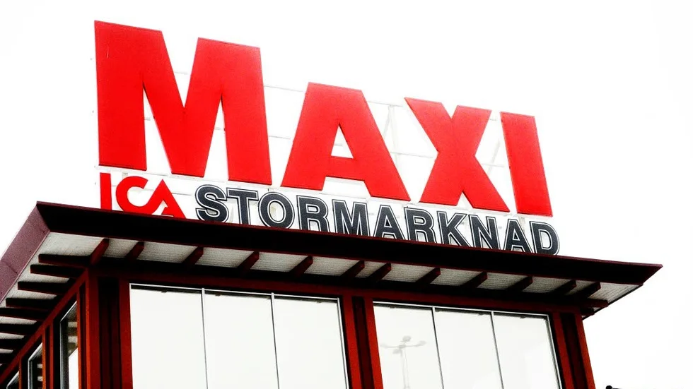 ICA Maxi. Bestulen för ett par tusen.