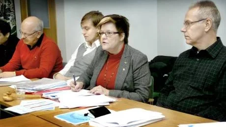 FRAMTIDA BESLUT. I torsdags togs ett fletal beslut gällande skollokaler i Luleå kommun. Leif Wikström (s) Johan Sparrman (s), ordförande Ingrid Norberg (s) och skolchefen Sture Bryggman.