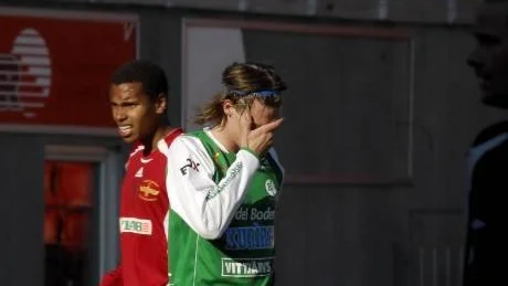 fotboll BBK boden arena BBk fotboll - syrianska. 1-0 till syrianska. Foto: PETRA ISAKSSON