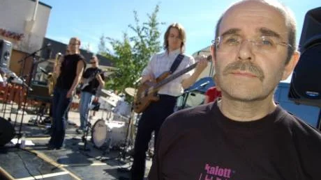 MYCKET MUSIK. Tapio Salo, kulturchef Haparanda, berättar att tvillingstäderna kommer att erbjuda musik i alla möjliga varianter under Gränsspelet 2-6 juli. Veckan innan pågår dessutom Jazz & bluesfestivalen. Foto: GÖRAN LAHTI