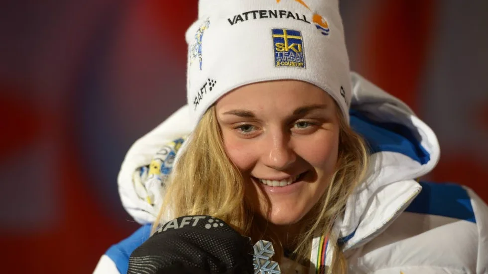 Överraskning. Stina "Silverstina" Nilsson kör den fjärde sträckan.