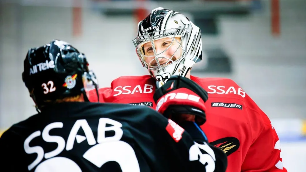 Målvakten. Niko Hovinen, Luleå Hockey.