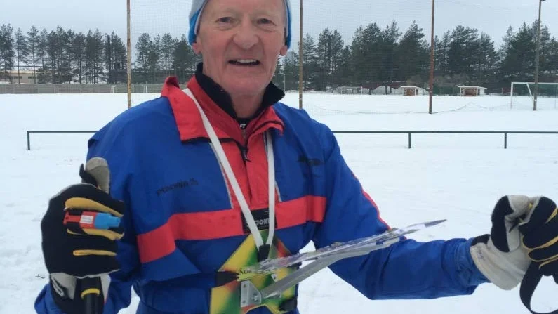 COMEBACK. Ove Johansson, IK Örnen, gjorde tävlingscomeback efter några års uppehåll.