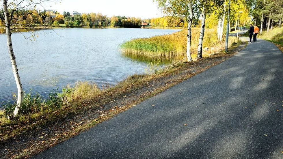 NYTT LAND. När Östra länken när Skurholmsfjärden skapas 250 meter nytt land genom utfyllnad.