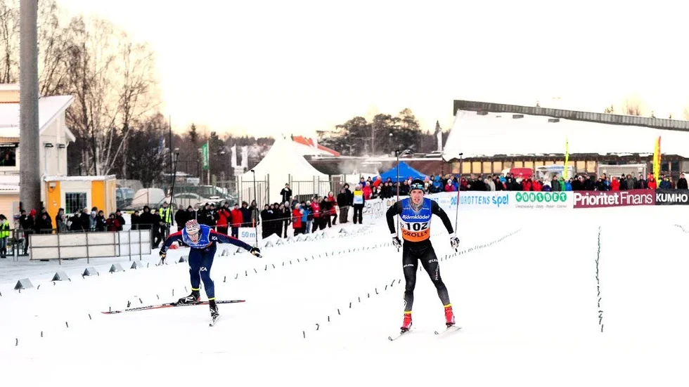 Hellner spurtade till sig ett SM-guld genom att slå Lars Nelsson.