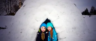 Härligt go i igloo
