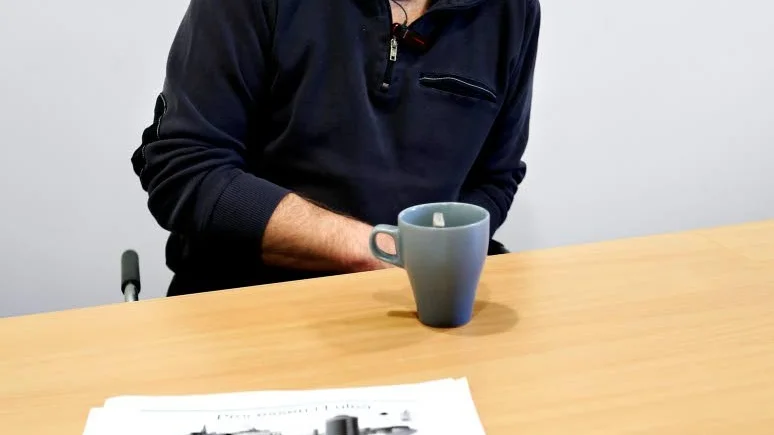 FÖRST UT. Biogasen ska renas med en för Sverige helt ny metod, berättar projektledaren Hans Moberg.