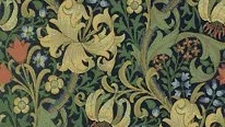 Golden Lily från Morris & Co ritades för över hundra år sedan och är fortfarande populär.