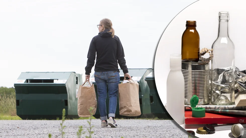 Allt fler lämnar sina förpackningar av papper, plast och metall till återvinning. Men Katrineholm når inte upp till siffrorna för resten av Sörmland.