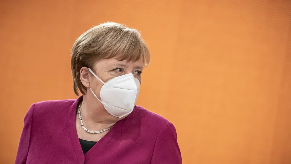 Tysklands förbundskansler Angela Merkel. Arkivbild-