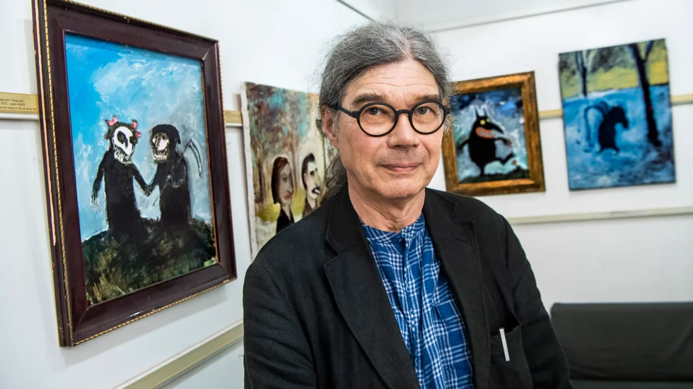 Ulf Lundkvist är en av konstnärerna på höstens stora utställning i Engelska Magasinet i Rejmyre.