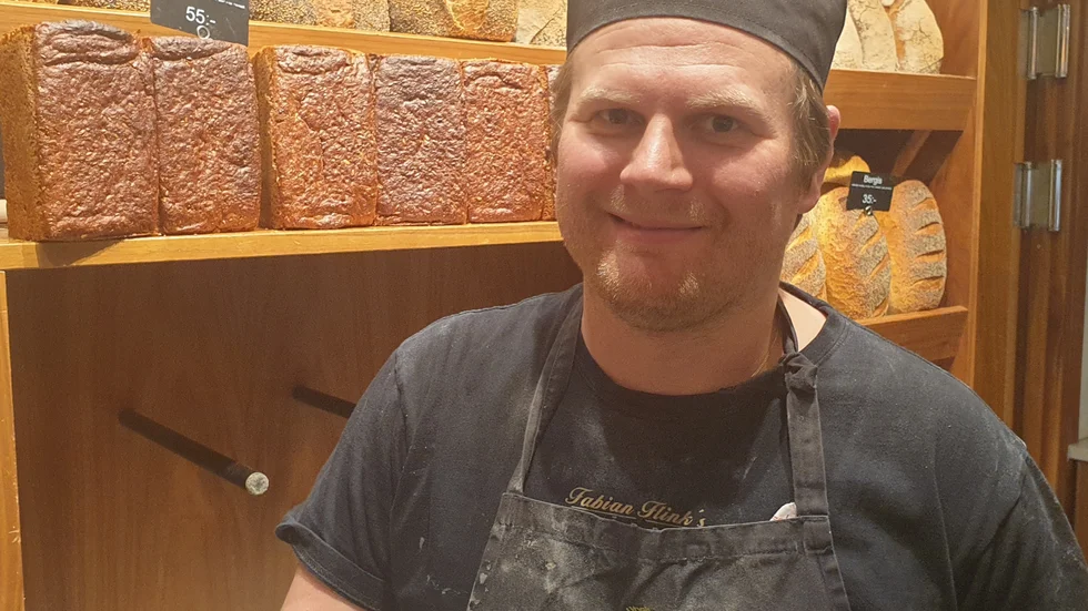 Fabian Flink har drivit bageri i Enköping sedan 2006.