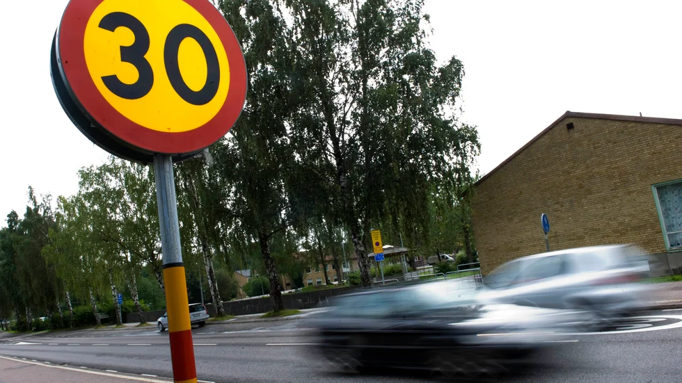 1|000 personer körde för fort, enligt en analys som genomfördes av polisregion Mitt förra veckan. Arkivbild.