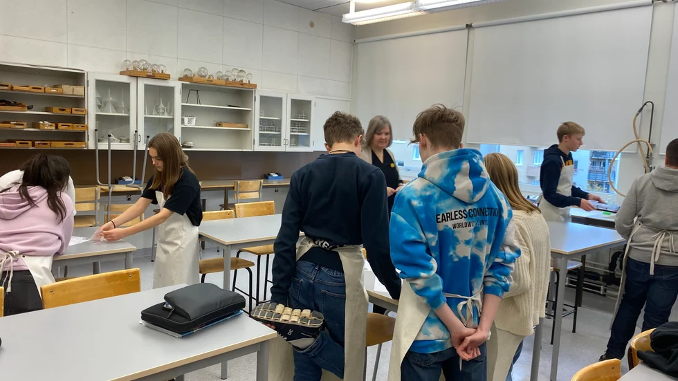 Engagemanget var på topp bland eleverna på S:t Iliansskolan.