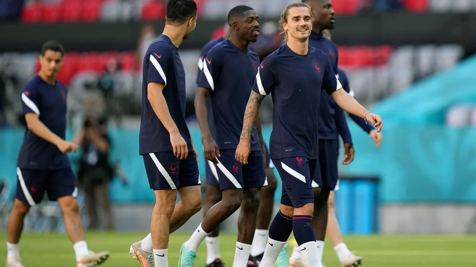Frankrikes Antoine Griezmann.
