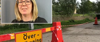 Fortsatt rasrisk vid ån: "Det kanske ser normalt ut, men det kan ha rört på sig under marken"
