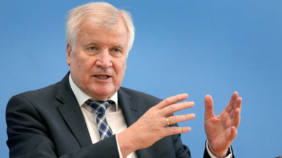 Tysklands inrikesminister Horst Seehofer (CSU).