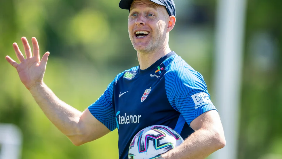 Anders Jacobsson trivs på jobbet. "Jättekul grupp och spännande spelare underifrån", säger han.
