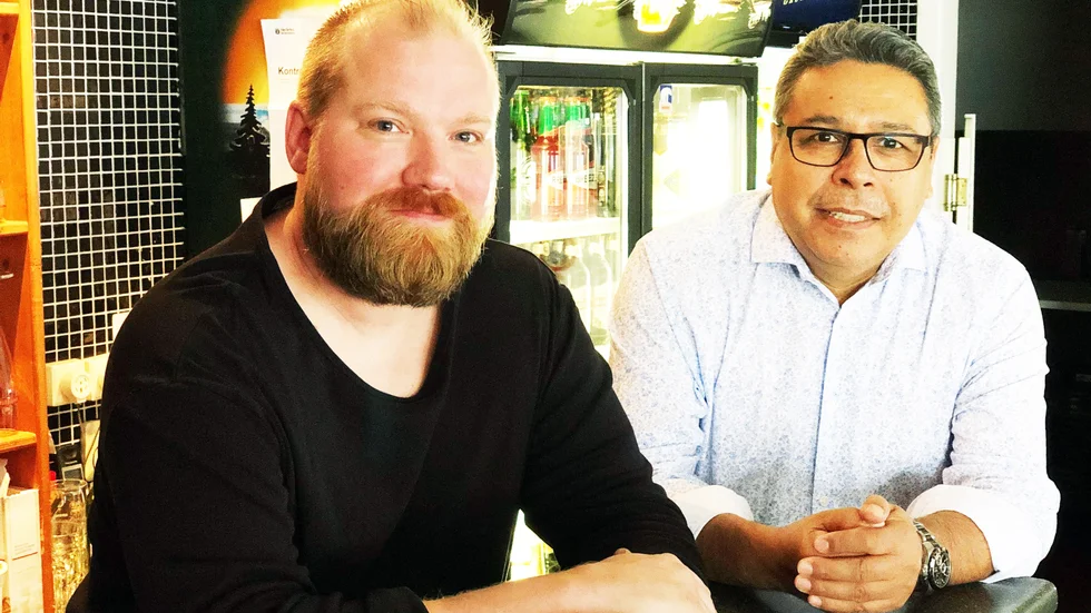 Hernan Vega och Nicklas Lindqvist hade många gemensamma idéer, så när lokalen vid torget blev ledig slog de till. 