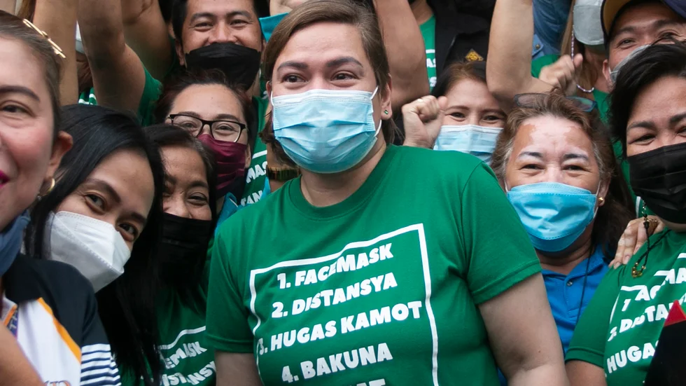 Sara Duterte-Carpio gör gemensam politisk sak med Ferdinand Marcos Jr.