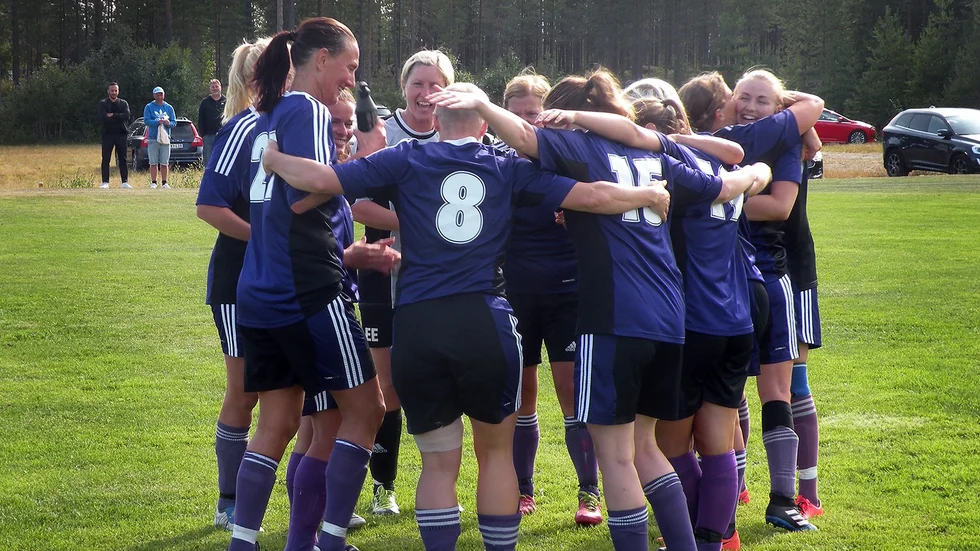 Burträsks damer vann Veterancupen.