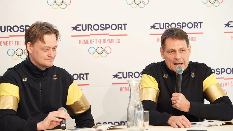 SOK:s mediechef Lars Markusson (till vänster) och verksamhetschefen Peter Reinebo. Arkivbild.