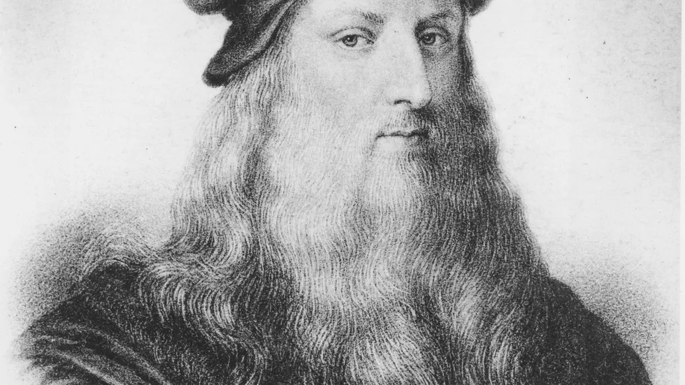 Leonardo da Vinci föddes i Florens och levde mellan 1452 och 1519.