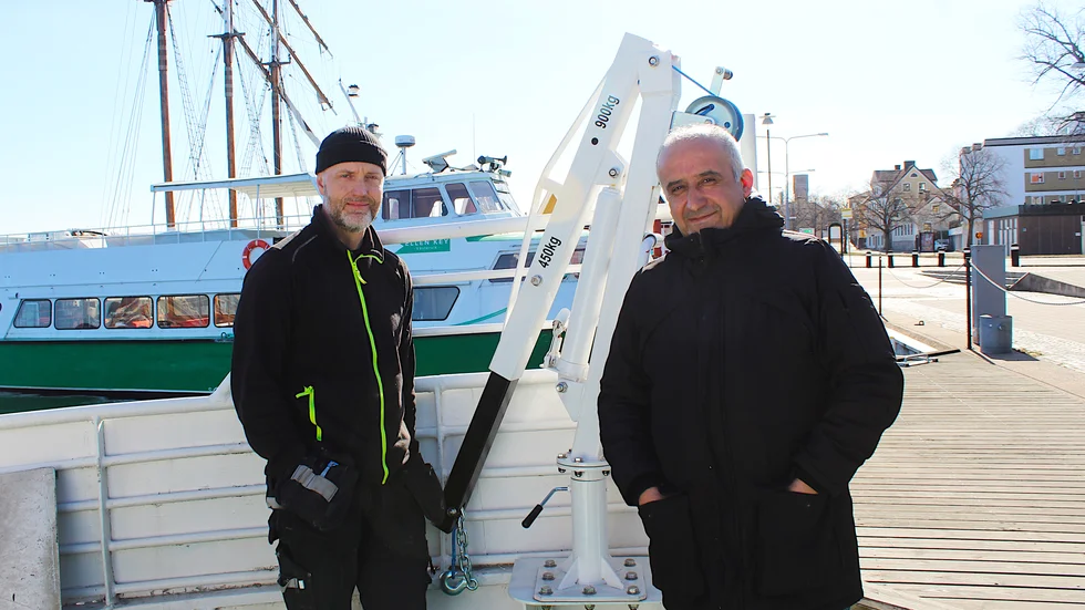 Johan Rindmyr och Mustafa Lokman bildar den första duon inom Projekt Yrkesvärd.