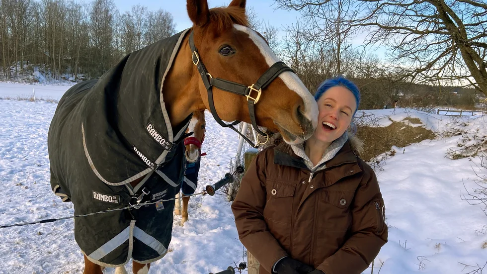Mariefreds ridklubb får cirka 15 000 i RF-bidrag. Bilden togs i januari då tidningen träffade bland andra ordföranden Christina Crafoord.