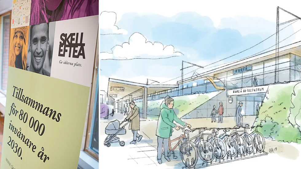 Det krävs fördjupade detaljstudier kring Bureå resecentrum. 