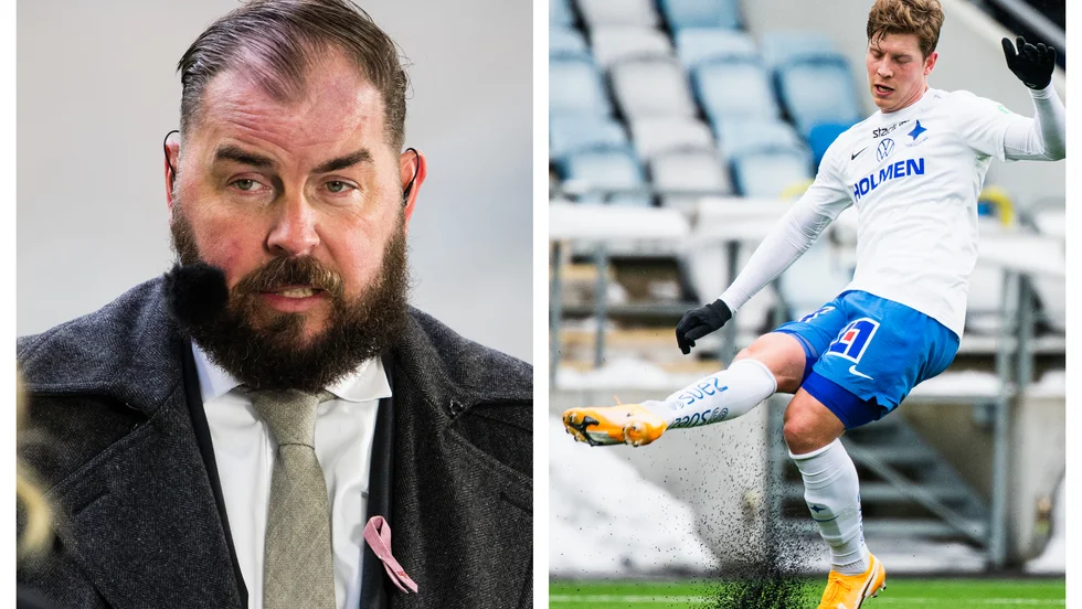 "Jag blir nästan förbannad på Alexander Fransson ibland att han inte får ut vad han har i sig. Det tycker jag att han har tagit fram i år på de här matcherna jag sett", säger Alexander Axén. 