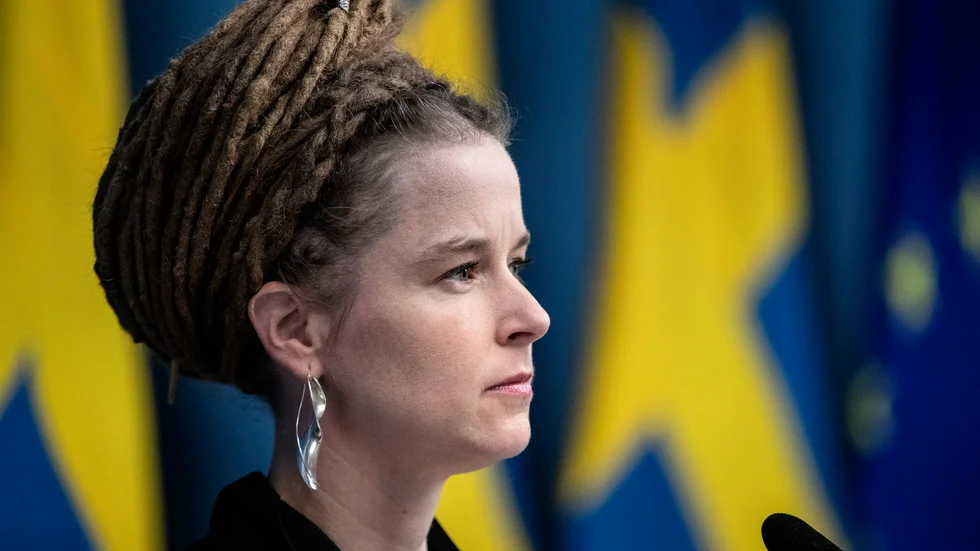 Idrottsminister Amanda Lind (MP). Arkivbild.