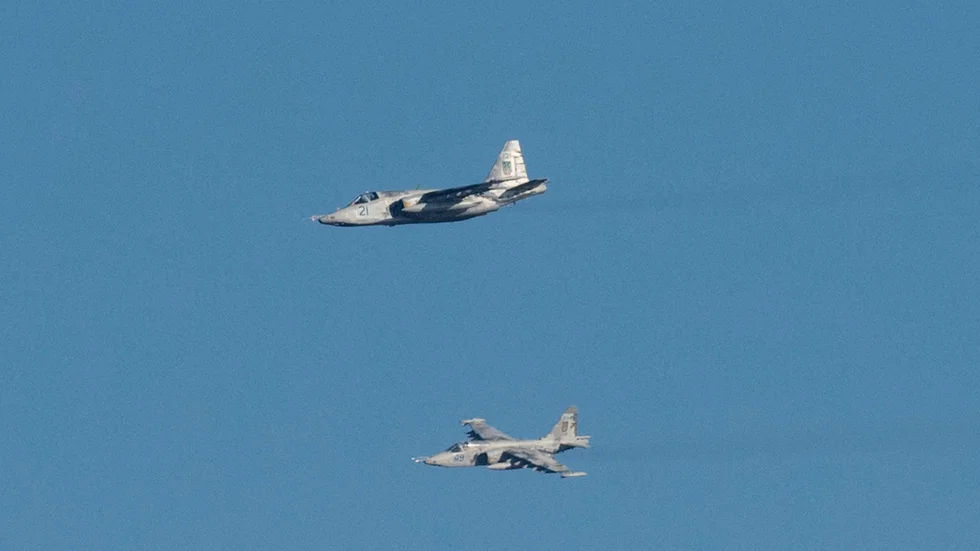 Ukraina är ett av de länder som deltar i övningen Sea Breeze 2021. På bilden ses några av landets stridsplan, dock vid ett annat tillfälle.