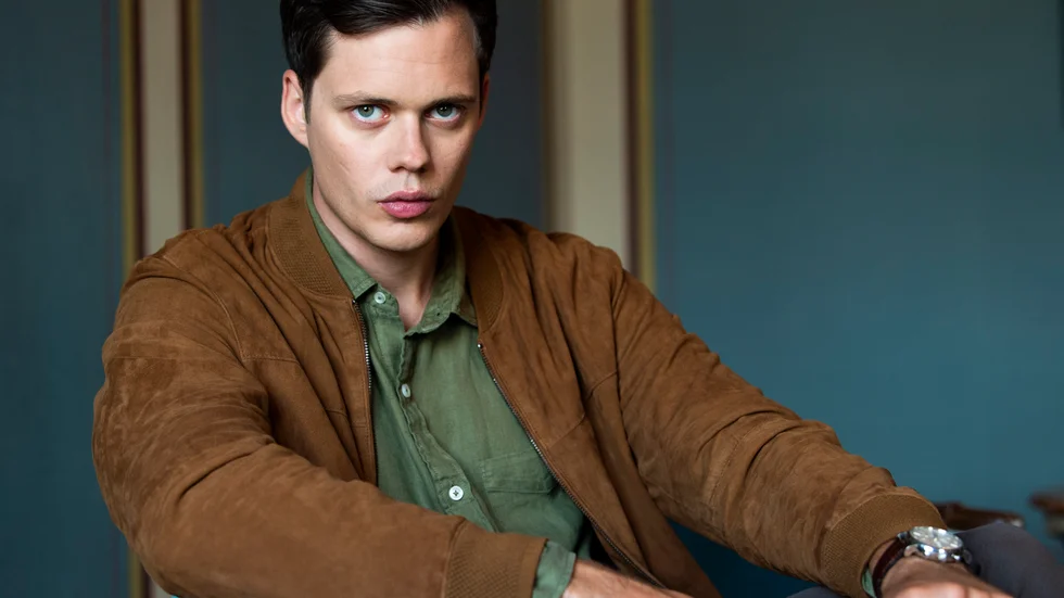 Bill Skarsgård spelar Sven Stolpe i filmatiseringen av "Bränn alla mina brev". Arkivbild.