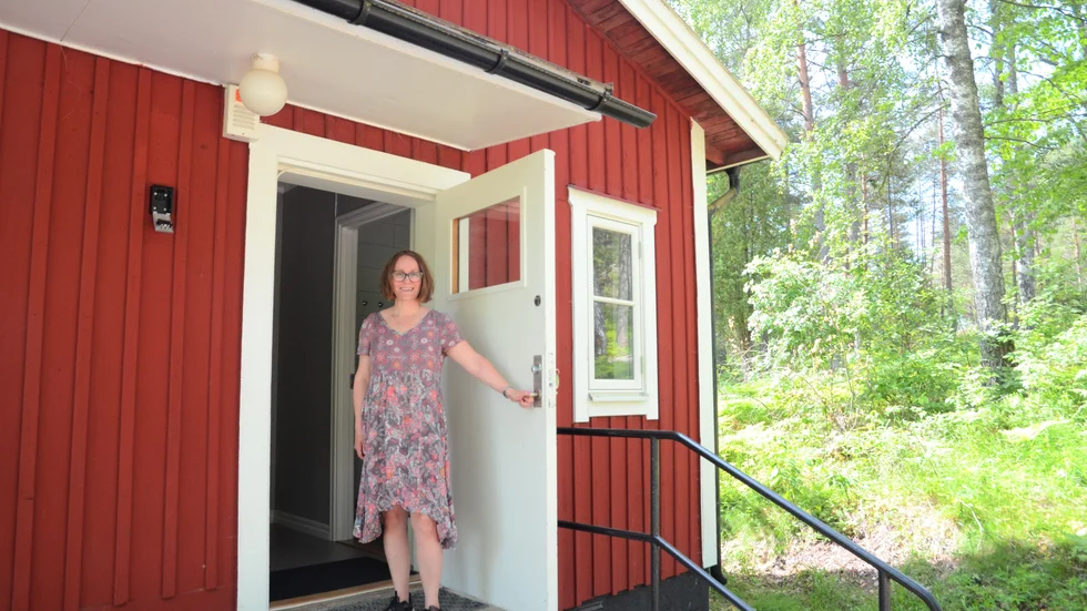 Charlotta André, verksamhetschef på Bergs gård, arbetar ständigt med att utveckla verksamheten.