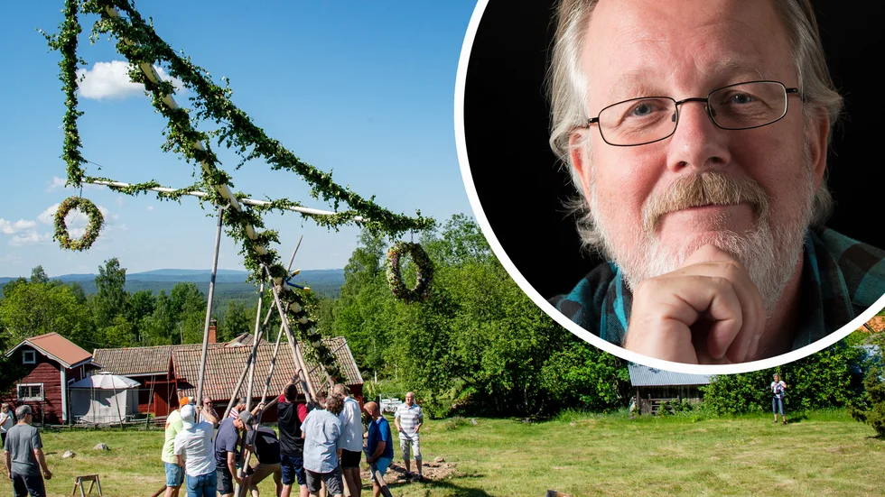Midsommarfirandet som vi känner till det idag tog form under förra sekelskiftet, säger etnologen Jonas Engman.