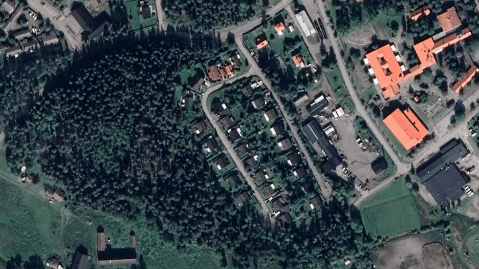 Området kring Backvägen 7