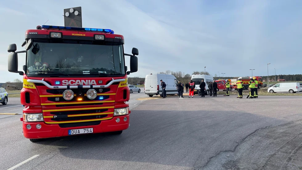 En olycka inträffade på väg 273 på måndagsmorgonen.