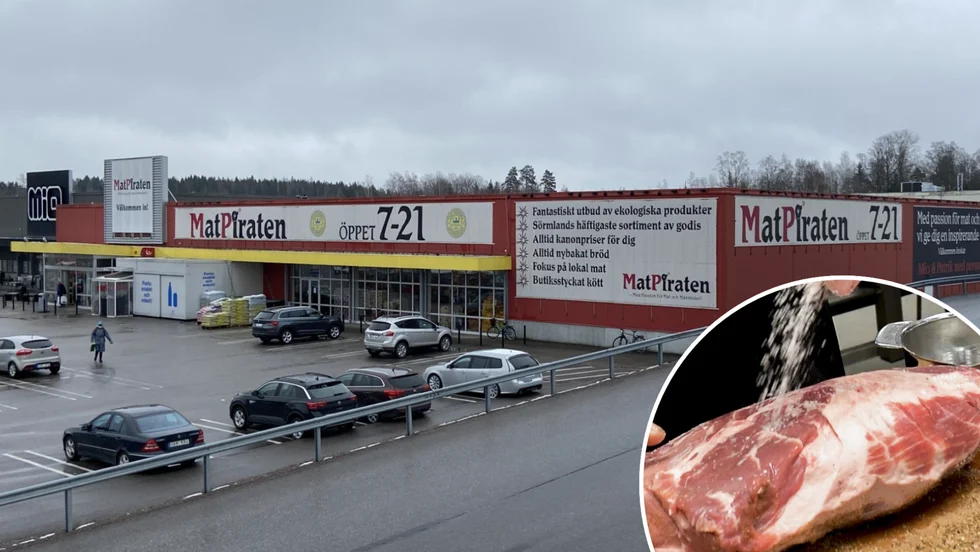 En man som stal kött från Matpiraten har nu dömts. 